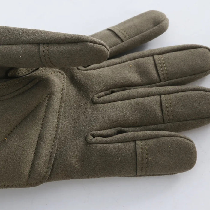 Digital Shoppy Green Safety Gloves – Durable, Long Cuff, Breathable Fit