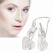 Nose Bridge Lifter – Non-Surgical Shaping Clip, Comfortable Fit, worn on nose with close-up of device structure