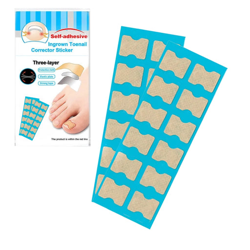 Professional nail corrector tool with strong adhesive double-sided tape