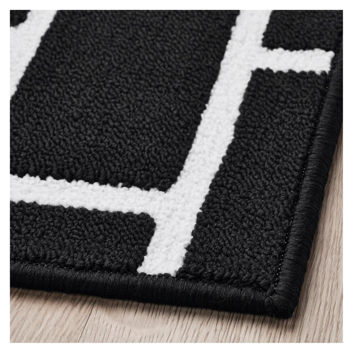 IKEA VÄNDPLATS Door mat, black/brick pattern, 40x60 cm (1 ' 4 "x2 ' 0 ")