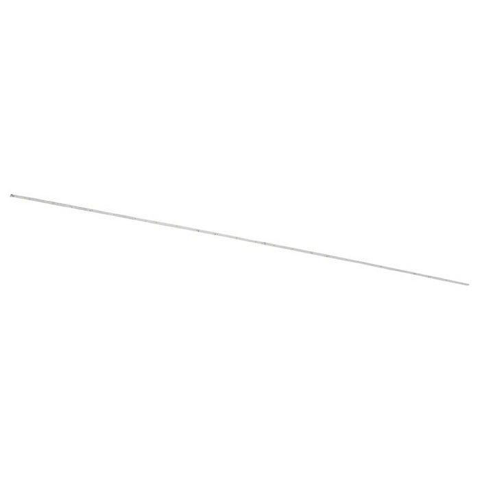 IKEA NORRFLY LED lighting strip, aluminium-colour, 55 cm with LED lighting strip, white, 1 m (39 ")