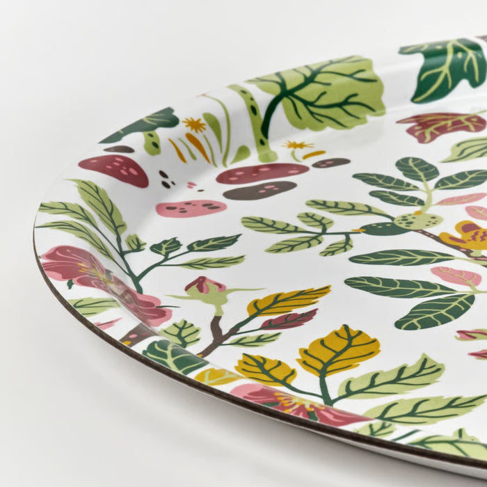 IKEA HAVSBRAXEN Tray, patterned multicolor, 43 cm (16 7/8 ")