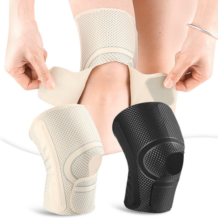 Digital Shoppy Knee Brace with Side Stabilizers Breathable Adjustable Knee Support Suitable for Men and Women Arthritis Injuries Recovery