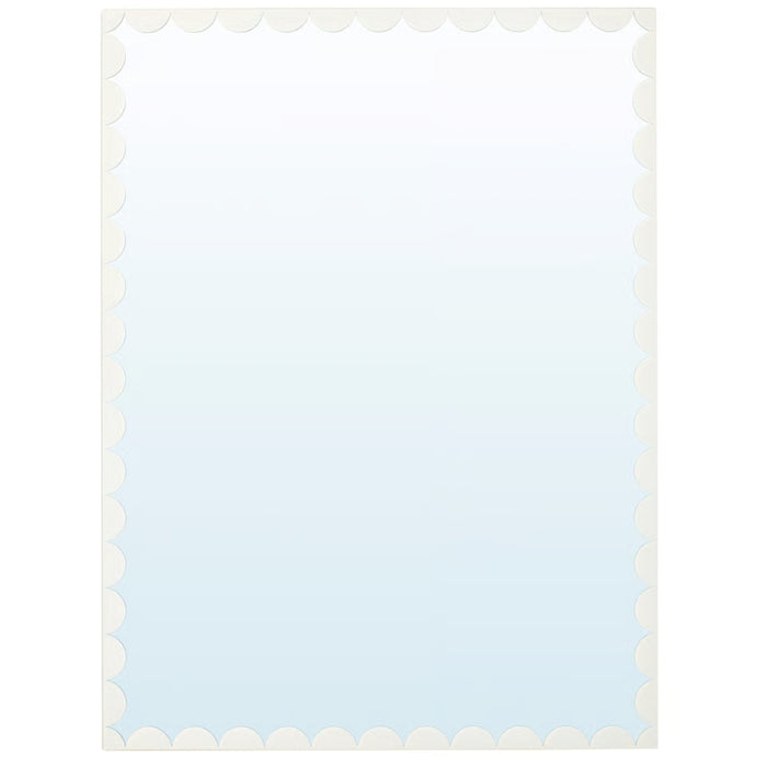 IKEA RÖDALM/RUNDOXEL Frame, black, 30x40 cm with Mirror, white, 30x40 cm