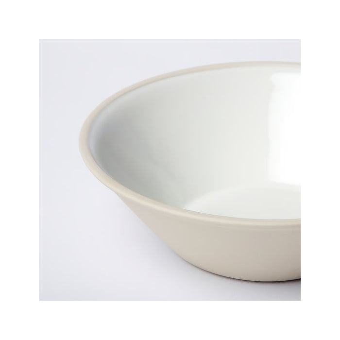 IKEA SLÄTTIKA Bowl, white, 20 cm (8 ")