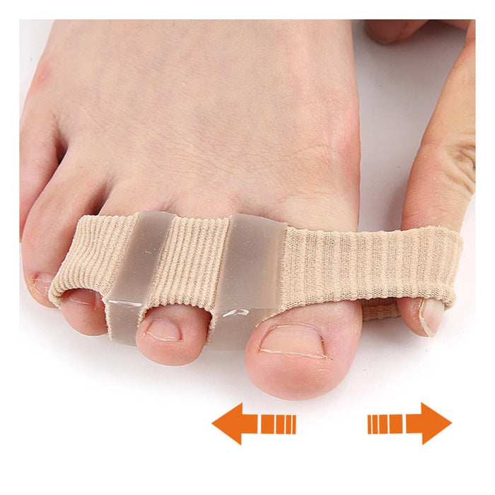 Digital Shoppy Toe Corrector for Hammer Toes, Overlapping Toes & Bunionette Pain ( 3 holes )