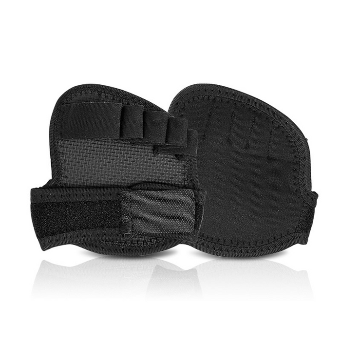 Digital Shoppy Five Fingers Half Soles Yoga Socks Toe Separator, Black - 1 Pair