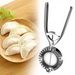 Dumpling press gadget creating professional-style potstickers at home