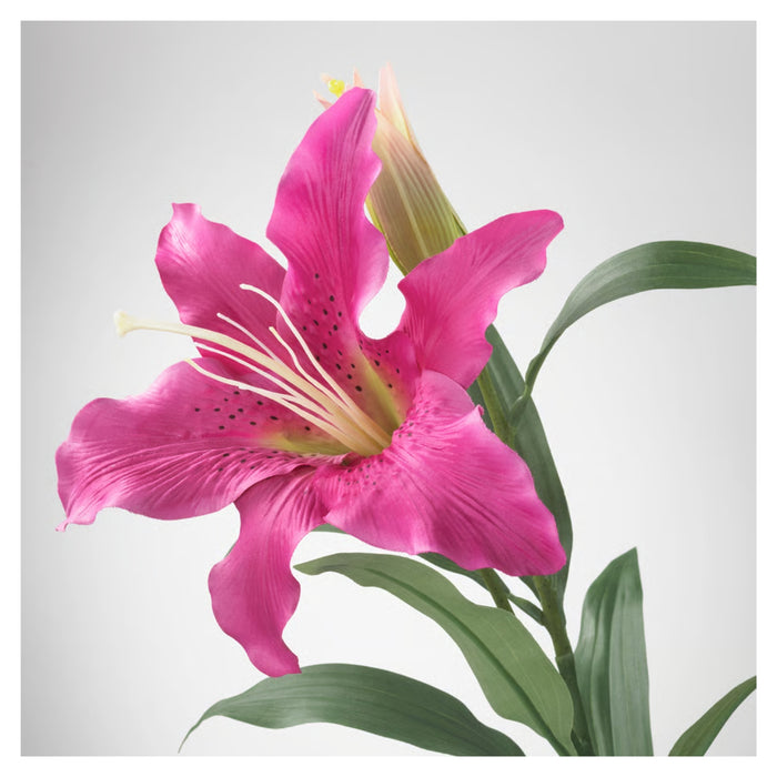 IKEA SMYCKA Artificial flower, Lily/pink and Lily/white 85 cm (33 ½ ")