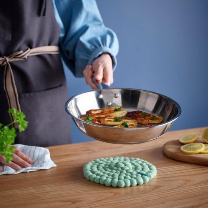 IKEA Kitchen Cleaning & Care Set: KNORRHAJ Silicone Pot Stand & 3-Pack PEPPRIG Scrubbing Pads