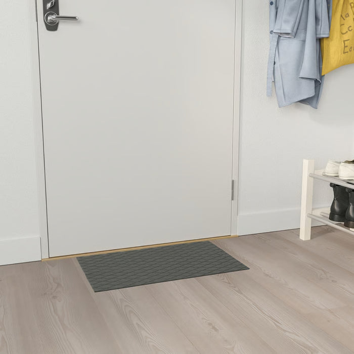 IKEA ÖSTERILD Door Mat with STOPP Anti-Slip Underlay, Indoor, Dark Grey, 40x60 cm and 67.5x200 cm