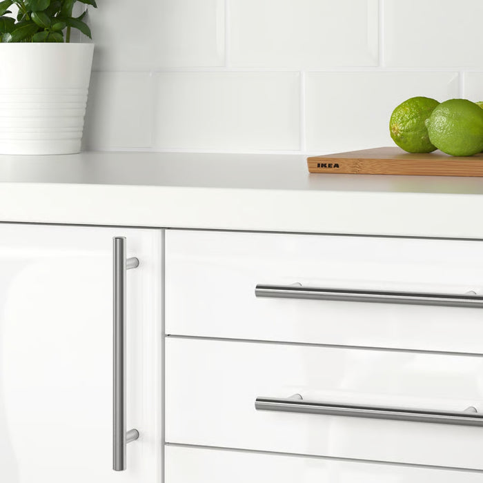 IKEA KALLRÖR Handle, stainless steel, 213 mm (8 3/8 ")