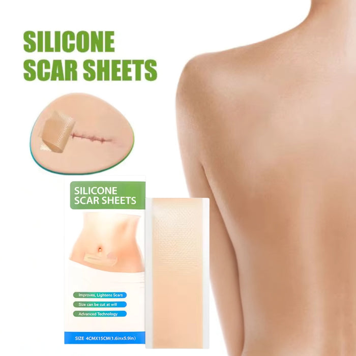 Digital Shoppy Silicone Scar Tape - Professional Medical-Grade Scar Reduction Roll (4x15cm)