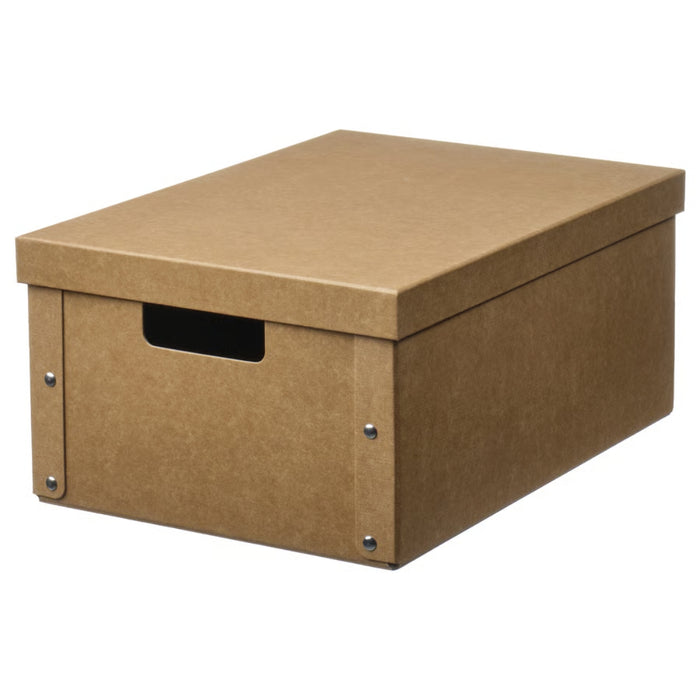 IKEA GÄRDESGÅRD Storage box with lid, natural Combo