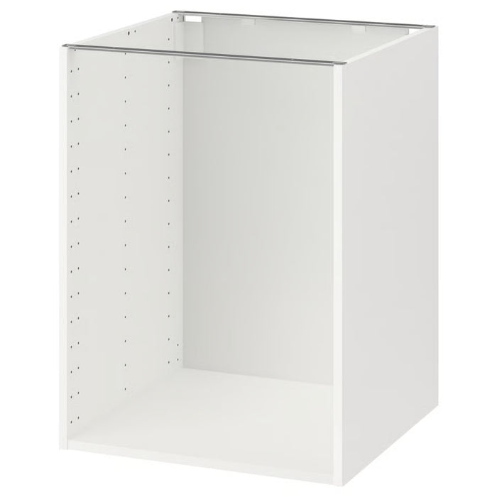 IKEA METOD Base Cabinet White 60x60x70 cm with METOD Legs Plastic 8 cm Pack of 4