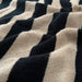 SLÅNHÖSTMAL 40x70 cm towel in striped pattern for hands or face