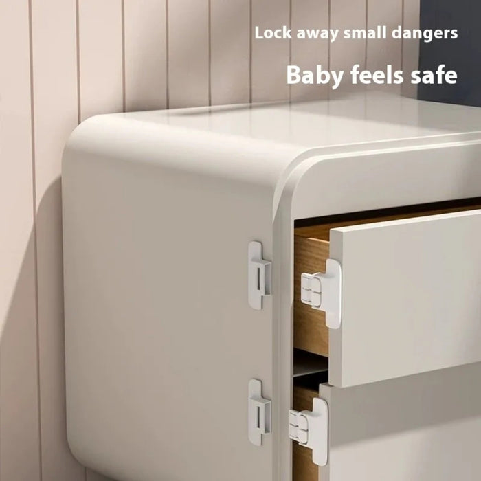 Small safe with open door on a neutral background, emphasizing safety.