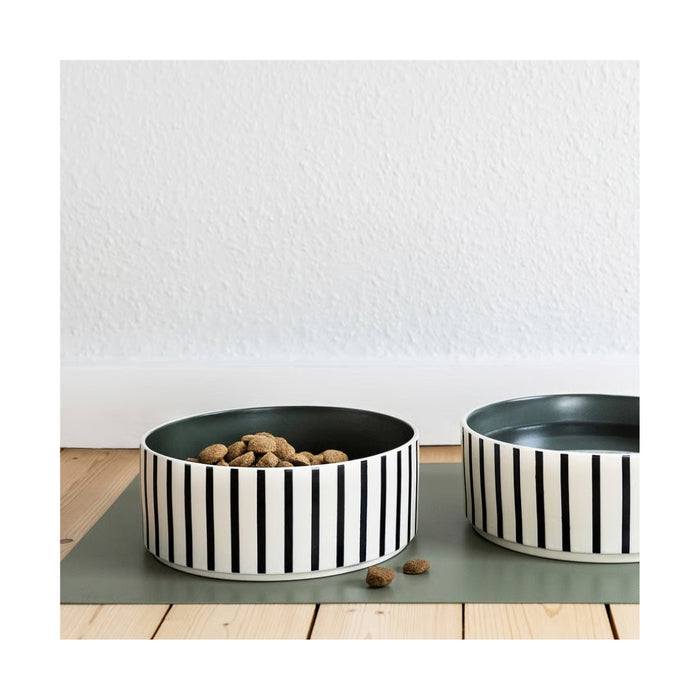IKEA UTSÅDD Pet bowl, stripe pattern