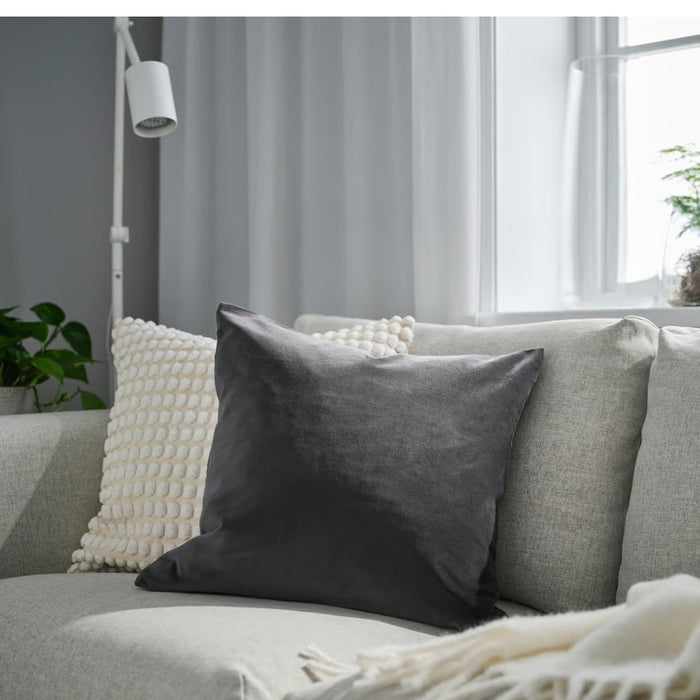 IKEA SANELA Cushion Cover, Dark Grey, 50x50 cm (20x20")