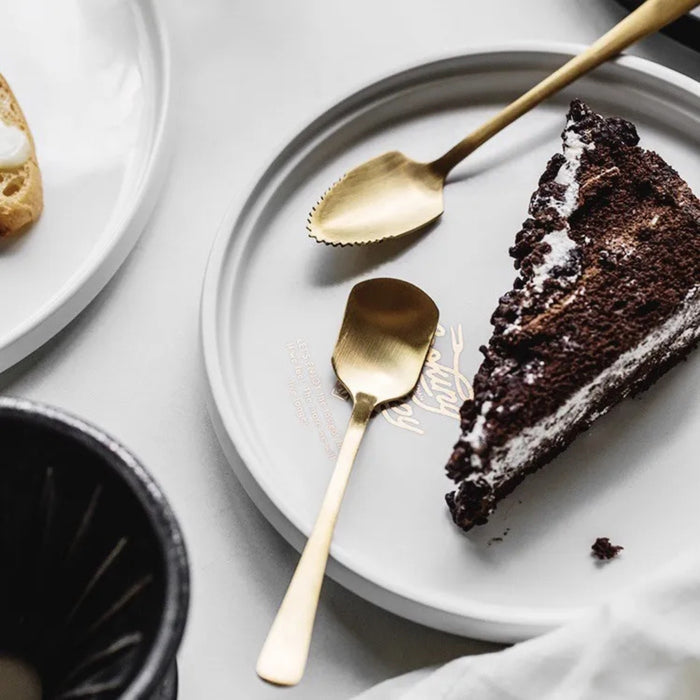 Digital Shoppy 5pcs Nordic Coffee Spoons – Stainless Steel Stirring Set