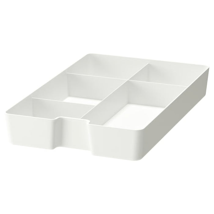 IKEA KUGGIS Insert with 5 compartments, white