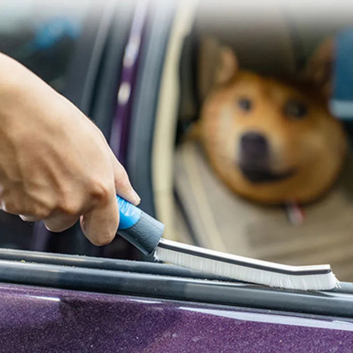 Digital Shoppy Sickle Brush For Car Cleaning Edges And Crevices