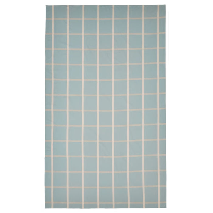 IKEA NISSÖGA Tablecloth, blue, 145x240 cm (57x94 "),IKEA NISSÖGA Napkin, Grey/Dark Blue, 35x35 cm (14x14) (4 Pack)