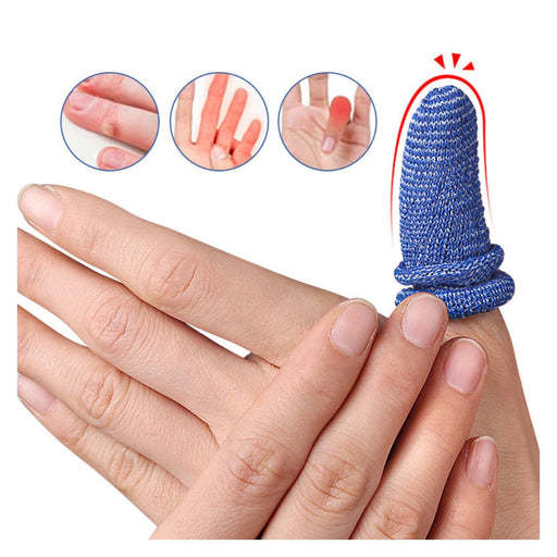 Breathable finger covers for gardening and cargo handling