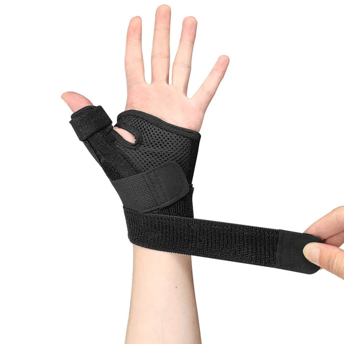 Digital Shoppy Thumb & Wrist Support Brace – Adjustable Splint for Sprain Rehab, Fracture Fixation