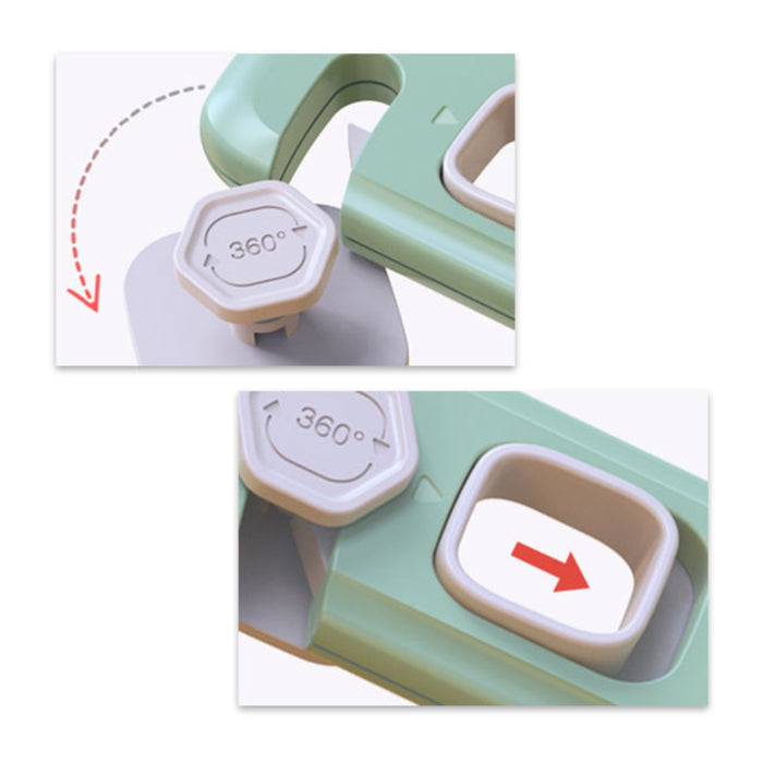 Digital Shoppy Baby Safety Plastic Cabinet Door Drawer Lock Safety Locks for Doors Baby Safety Lock Anti-pinch Child