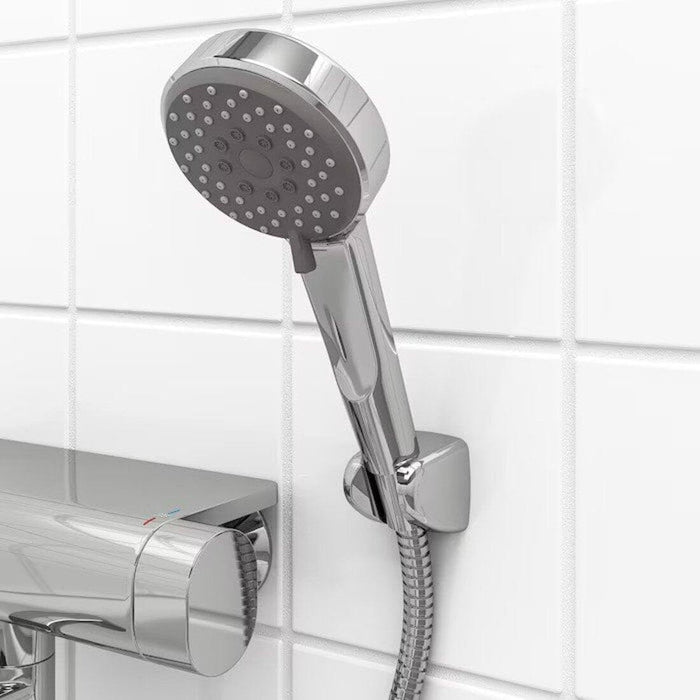 IKEA VOXNAN & KOLSJÖN Shower Set: Chrome-Plated Hand Shower & Adjustable Parking Bracket