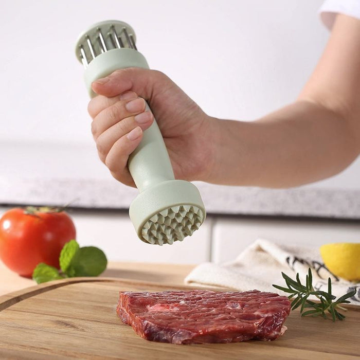 Digital Shoppy  Durable Meat Hammer for Chicken Legs Wings Steak Barbecue Enhanced Taste with Pine Needles Kitchen Tools