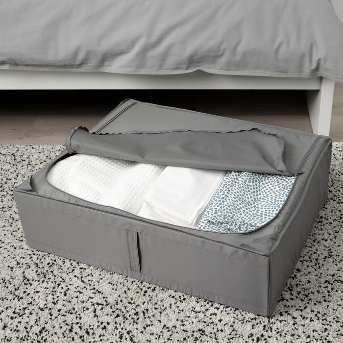 IKEA SKUBB Storage case, dark grey, 65x53x19 cm (25 ½x20 ¾x7 ½ ")