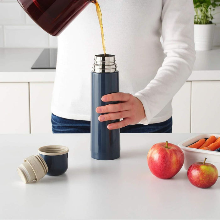 IKEA 3-Piece Drinkware Set: HÄLSA Flask + VARDAGEN Teapot + UPPHETTA French Press