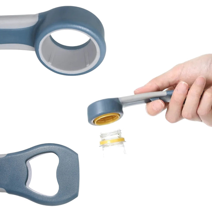 Digital Shoppy 4-in-1 Bottle Opener – Multi-Function Kitchen Tool for Jars, Bottles & Cans
