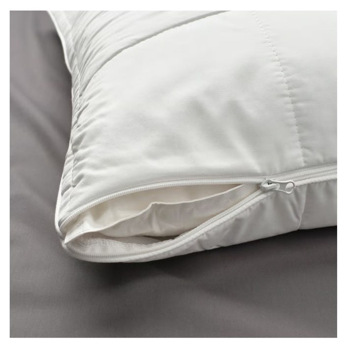 IKEA ÄNGSKORN Pillow Protector 50x80 cm with Washcloth,White, 30x30 cm