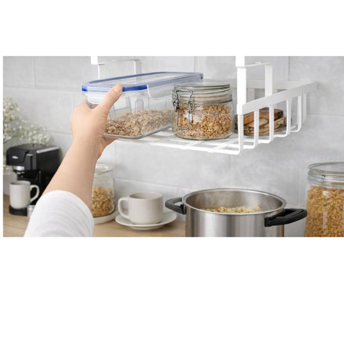 IKEA Kitchen Storage Set - PÅLYCKE Clip-on Basket, IKEA 365+ Containers (3pack) & KORKEN Glass Jar