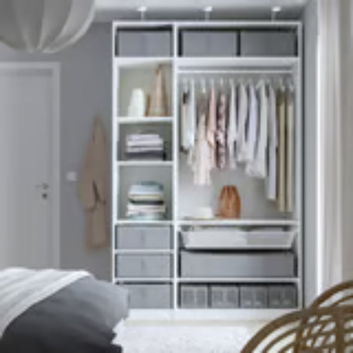 IKEA SKUBB Storage case, dark grey, 43x53x19 cm