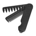 Compact foldable pocket comb for beard and hairstyle maintenance