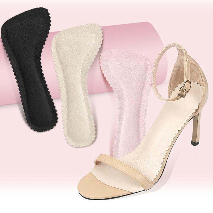 Digital Shoppy PU Leather 3/4 Shoe Inserts — All-Day Comfort for High Heels | Anti-Slip & Sweat-Absorption