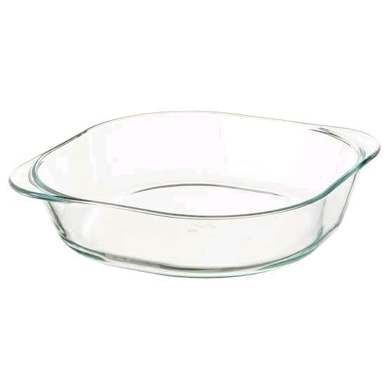 IKEA Double Oven Glove 34 x 19 cms & Oven dish, 24.5 * 24.5 * 6 cm