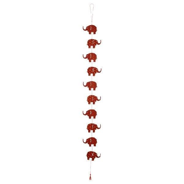 IKEA GETINGSTA Hanging decoration, elephant/multicolour