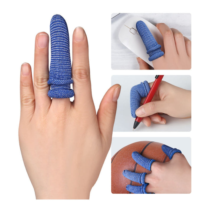 Stretchable finger gloves with comfortable elastic fit