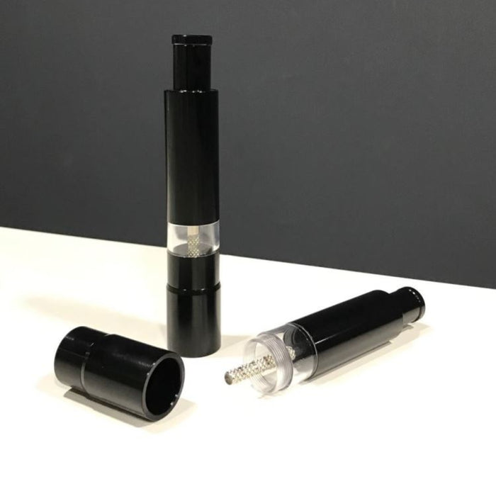 Digital Shoppy Black Spice Grinder – Pressure Salt & Pepper Mill