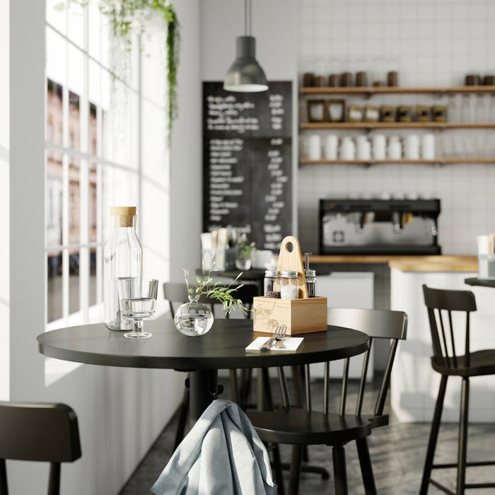 IKEA CHOKLADHAJ & CITRONHAJ Kitchen Bundle - Wood Organizer, Oil Bottle & Salt/Pepper Shakers