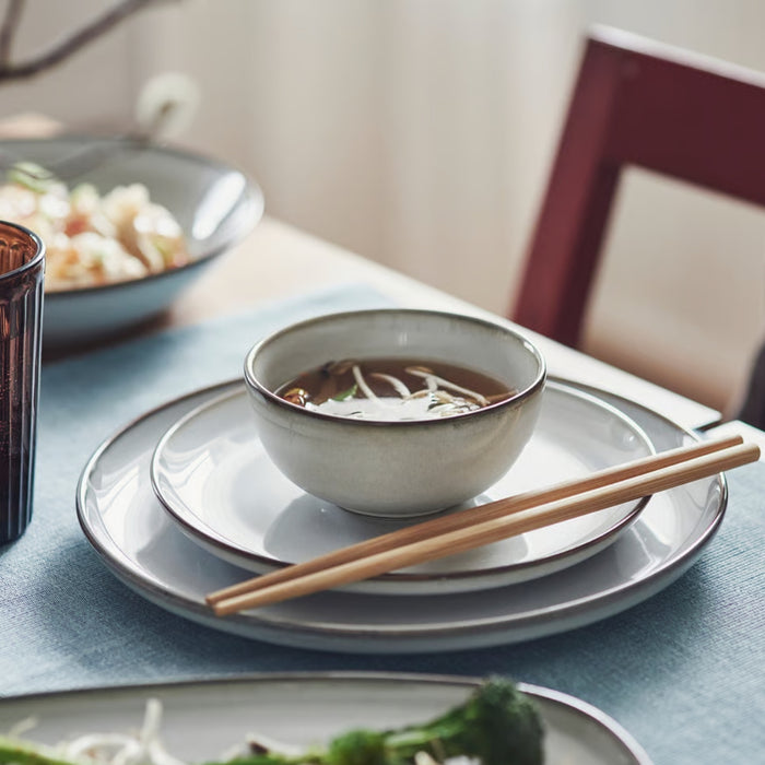 IKEA GLADELIG Bowl, grey