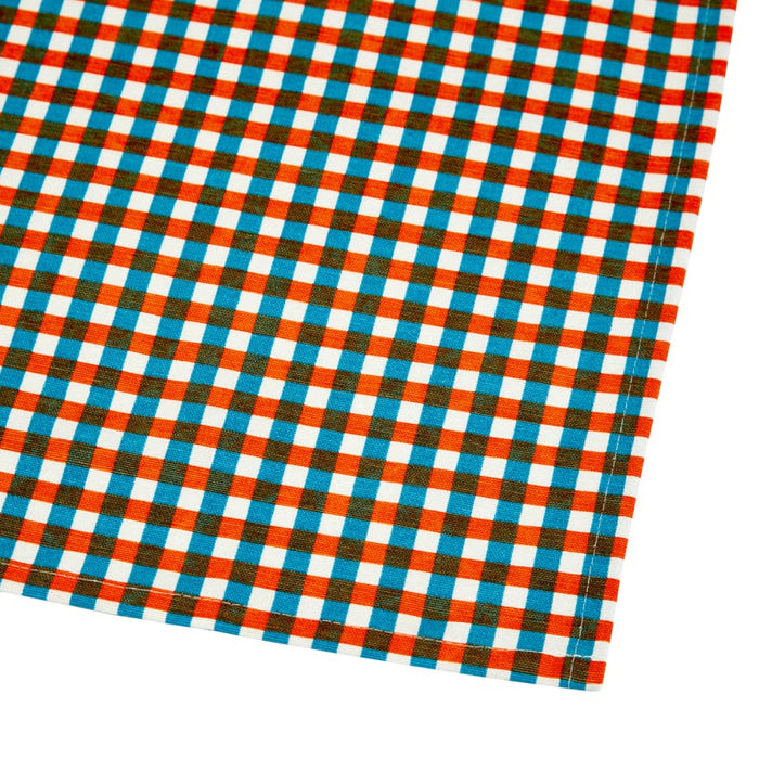 IKEA URSPRUNGLIG Napkin, white/blue, 25x25 cm 2 pack (10x10 " 2 pack)