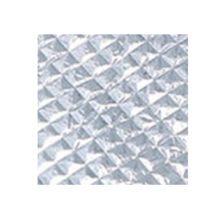 Patterned paper with a grid design on a white background