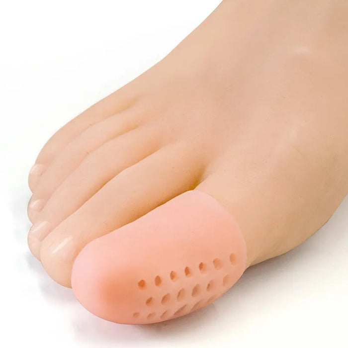 Digital Shoppy 1pair Silicone Toe Protector Sleeve - High Heels & Thumb Support - Large