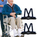 Digital Shoppy wheelchair harness straps displayed separately with adjustable buckle close‑up